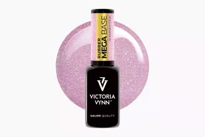 Gel Polish Mega Base Shimmer Pink UV/LED 8ml