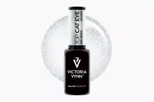 Gel Polish Top Silver Cat Eye No Wipe 8ml