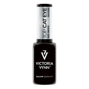 Gel Polish Top Silver Cat Eye No Wipe 8ml