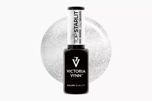 Gel Polish Top Starlit Silver No Wipe 8ml