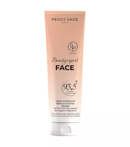 Exfolierande ansiktsrengöringsgelé