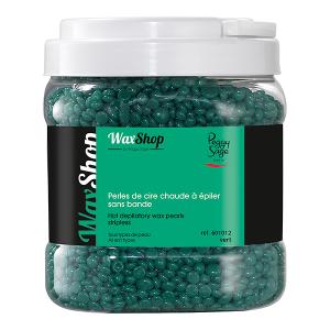 Varmt kroppsvax utan remsa- 1 kg pärlor vert