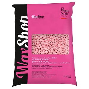 Varmt vax, utan remsa-800 gr pärlor rose