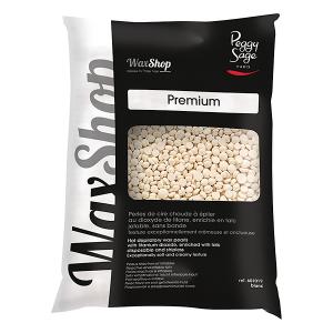 Varmt kroppsvax premium utan remsa-800 gr blanc