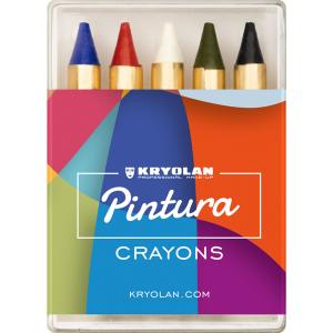 Pintura Crayons 5 Colors