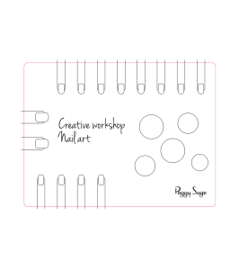 Creative workshop nail art mat