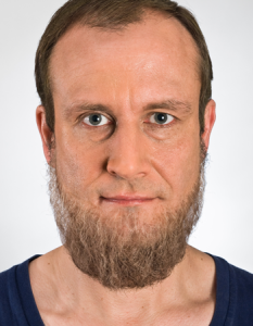 Full beard Blond