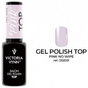 Gel Polish Top No Wipe Pink 8ml