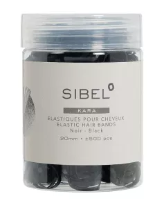 Hårsnoddar Svart 19mm 500st
