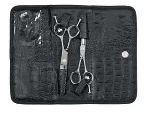 Saxhållare för 2 saxar Case for 2 Scissors Black