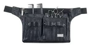 Saxhölster Trio Matt Black Croco