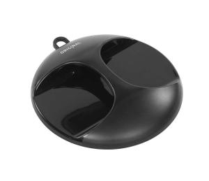Handspegel 28 cm Svart