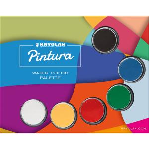 Pintura Water Color Palette 6 Colors - Flera Varianter