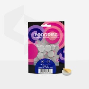 Slipkuddar för pedikyr 20mm paket 25st