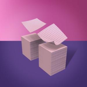 Luddfria pads rosa box 400 st