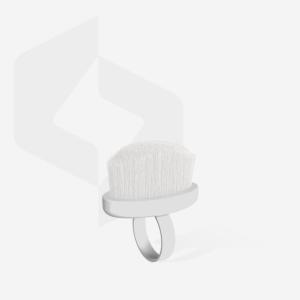 Fingerringmanikyrborste mini 10 st