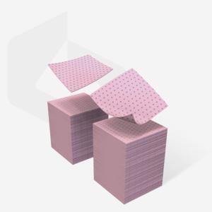 Luddfria pads pereforerade box 700 st