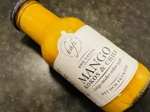 Hafi BBQ-salsa Mango, kokos & chili (285 g)