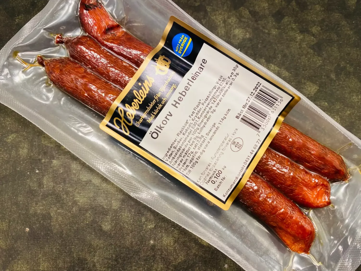 Heberleins Ölkorv Heberleinare (100 g)