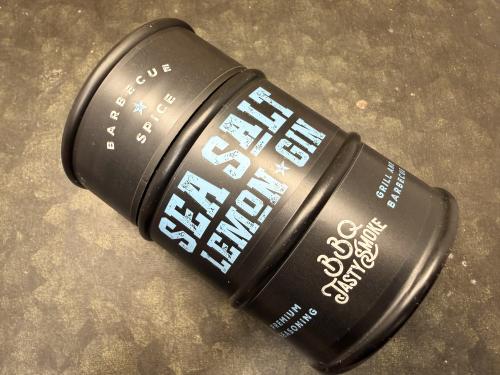 BBQ Tasty Smoke Sea Salt Lemon Gin (115 g)