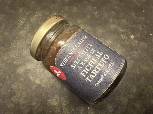 Exklusiv fikonmarmelad med tryffel (Fichi al Tartufo) (110 g)