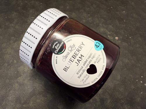 San Cassiano Italiensk Blåbärssylt utan tillsatt socker (200 g)