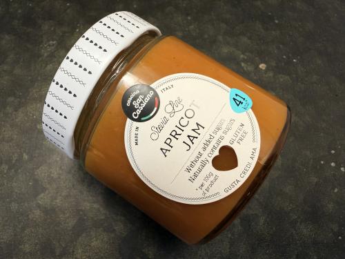 San Cassiano Italiensk Aprikossylt utan tillsatt socker (200 g)