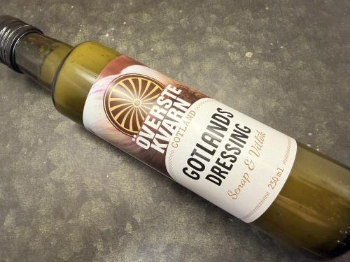 Överste Kvarn Gotlands Dressing Senap & Vitlök (250 ml)