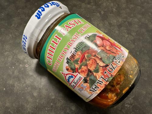 Chilli paste with Holy Basil leaves (200 g)