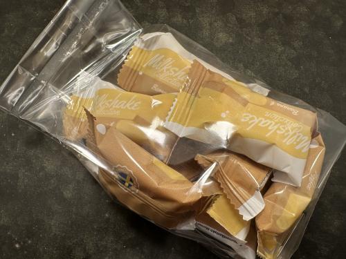 Godis Milkshake Banana & Toffee (10 st)