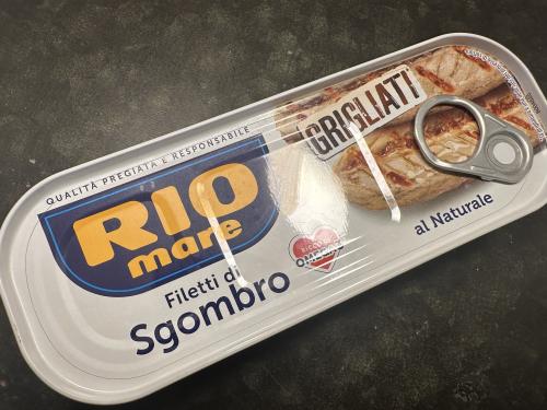 Italienska Makrillfiléer Naturell (120 g)