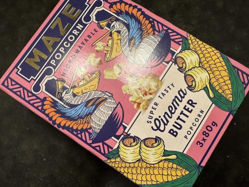 Maze Popcorn Cinema Butter (3 x 80 g)