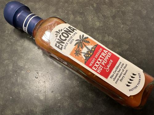 Encona Exxxtra Hot Pepper sås (142 ml)