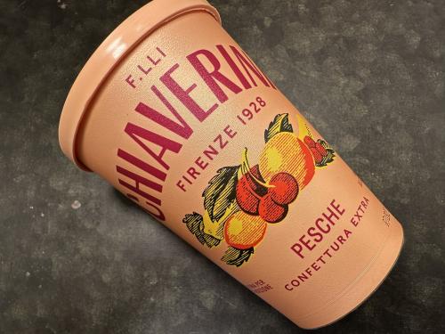 Chiaverini Marmelad Extra Persika (320 g)