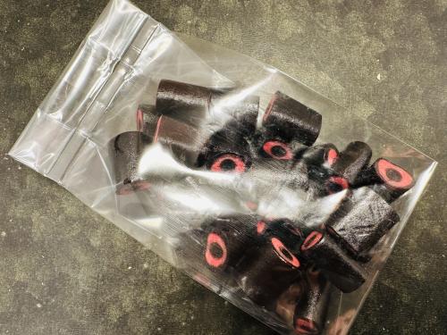 Godis Salta Hallon (150 g)