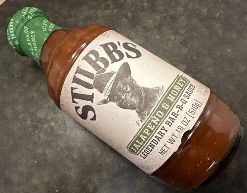 Stubbs Bar-B-Q Sauce Jalapeño & Honung (510 g)