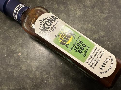 Encona Jamaican Jerk BBQ sås (142 ml)