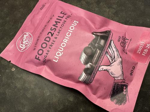 Food2Smile Liquoricious Sockerfri Lakrits (90 g)