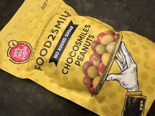 Food2Smile Chocosmiles Jordnöt (85 g)