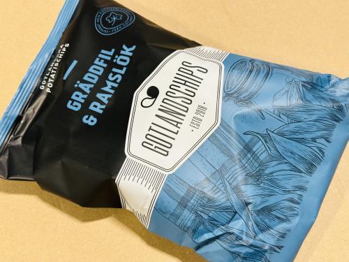 GotlandsChips Gräddfil & Ramslök (150 g)