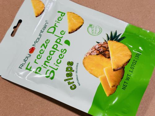 Frystorkad Frukt Ananas skivor (30 g)
