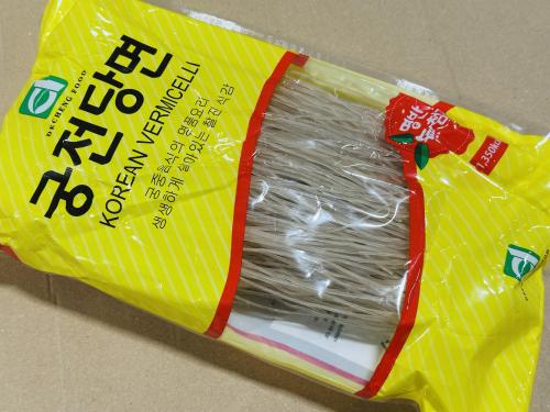 Koreanska Vermicelli Sötpotatis Nudlar (500 g)