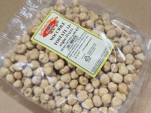Italienska Rostade Hasselnötter (500 g)