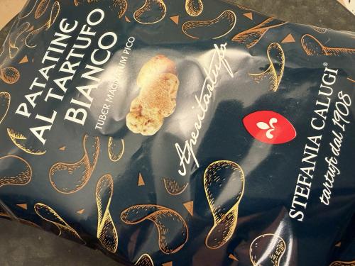 Lyxiga chips med vit tryffel (130 g)