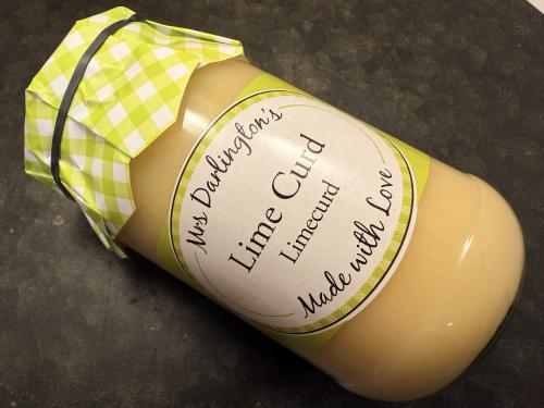 Mrs Darlington’s Lime Curd (320 g)