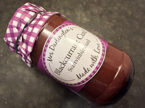 Mrs Darlington’s Svartvinbärscurd (320 g)