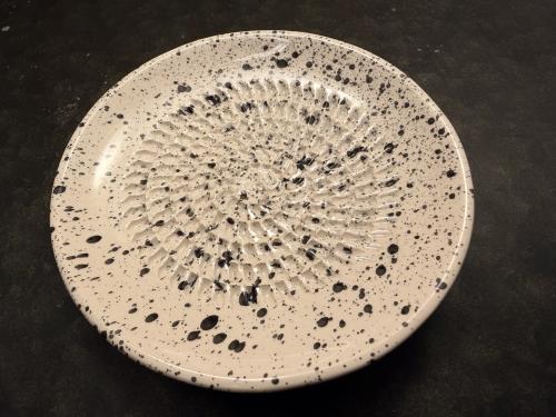 Rivfat Handgjort Vit & Svart (1 st)