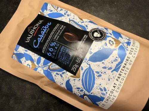 Valrhona Choklad Caraibe 66% (250 g)