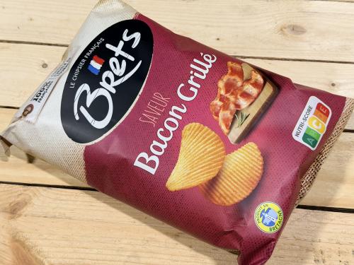 Chips Brets Krispig Bacon (125 g)