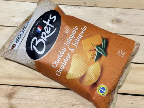 Chips Brets Cheddar Jalapeño (125 g)